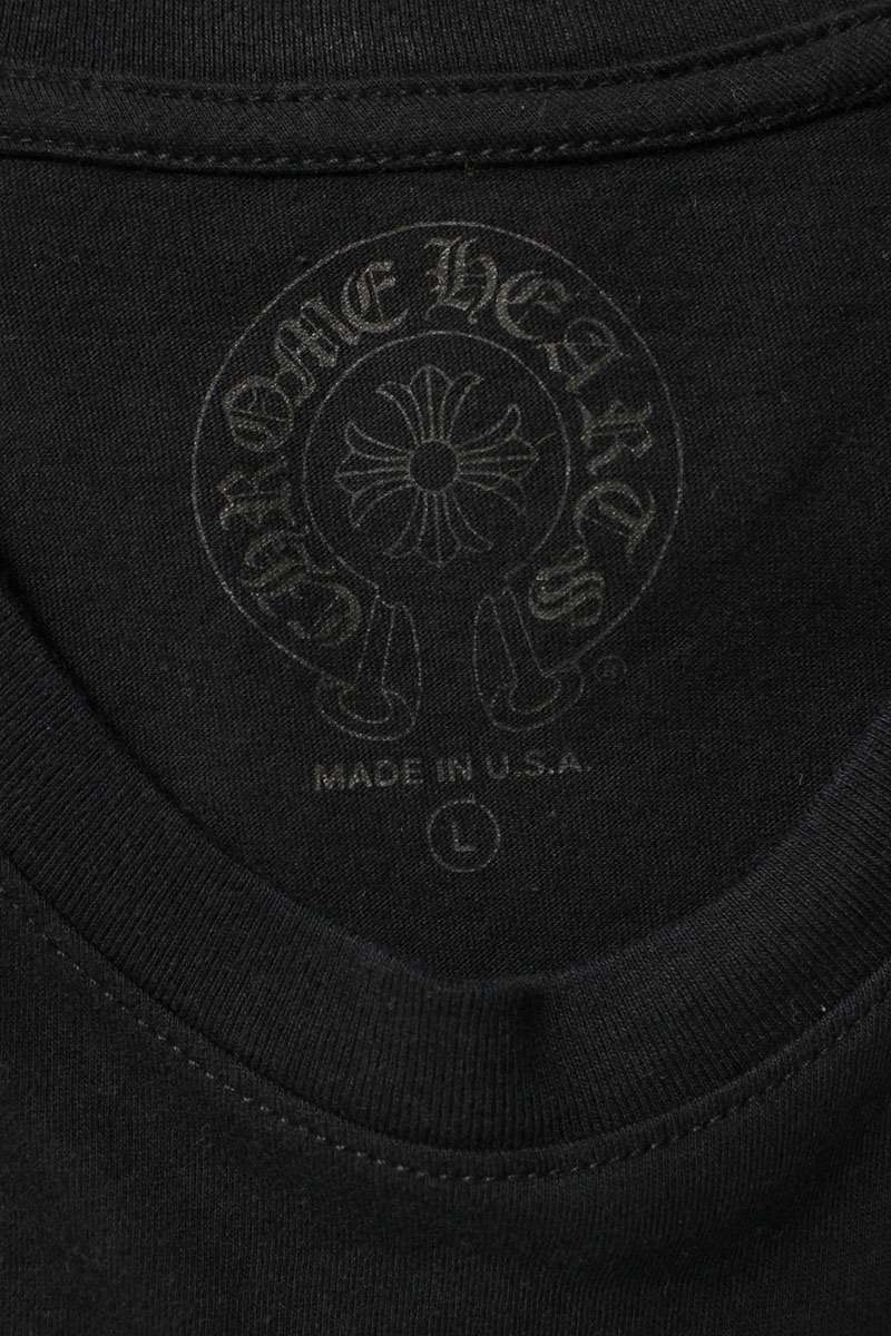 Chrome Hearts CH T-SHRT FOTI Print T-Shirt Black x White Size L
