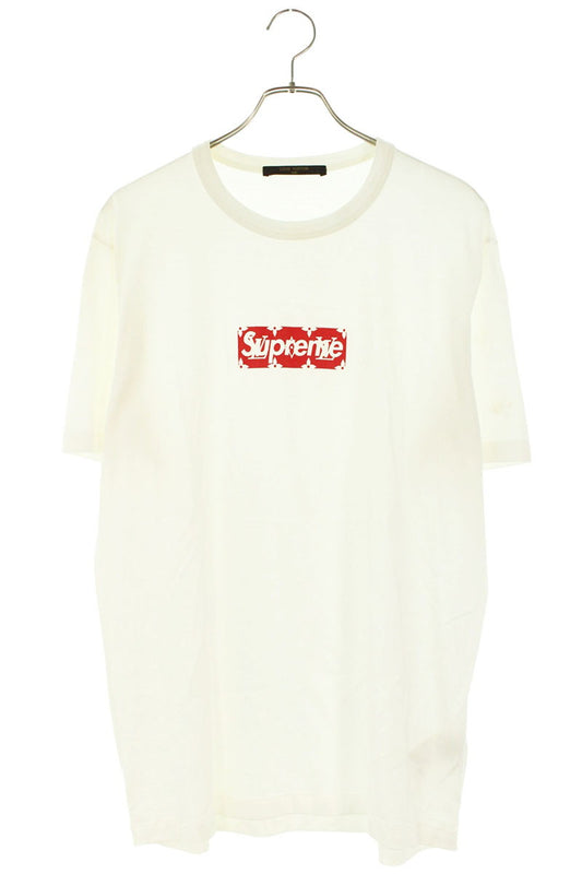 Supreme 17AW Louis Vuitton Monogram Box Logo Tee Size L