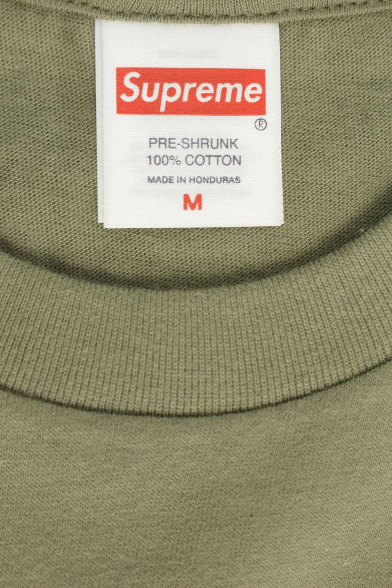 SUPREME 25SS Piss Front Print Tee Khaki Size M