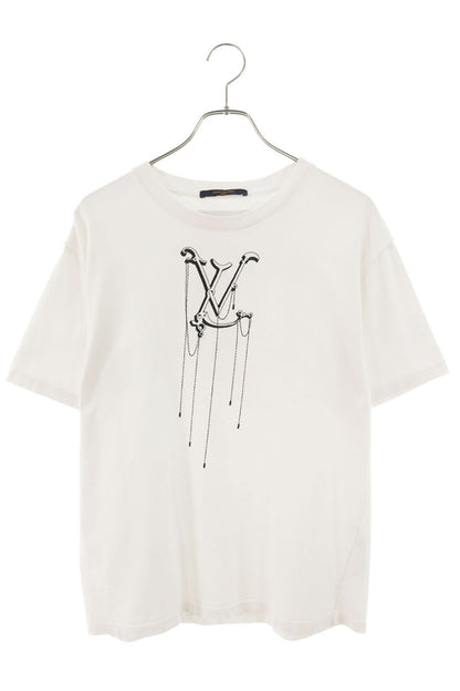 Louis Vuitton LV embroidery T-Shirt White Size M