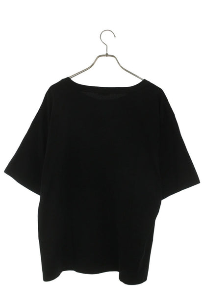 CELINE 2X37A671Q Gothic Logo Print T-Shirt Black Size XL