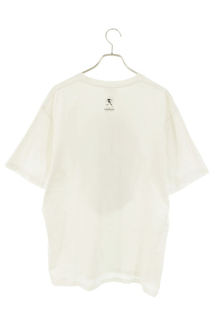 Bape x GOD SELECTION XXX Logo Print T-Shirt White Size XL