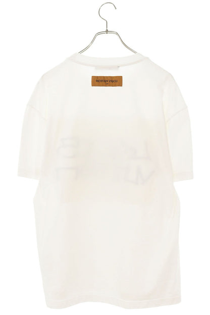 LOUISVUITTON Inside Out Graffiti Logo Tee White Size M