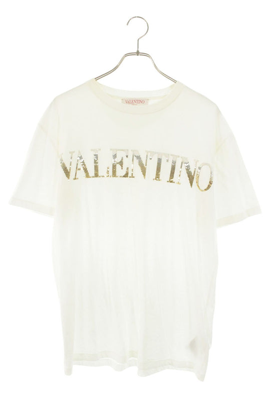 Valentino Logo T-Shirt White Size S