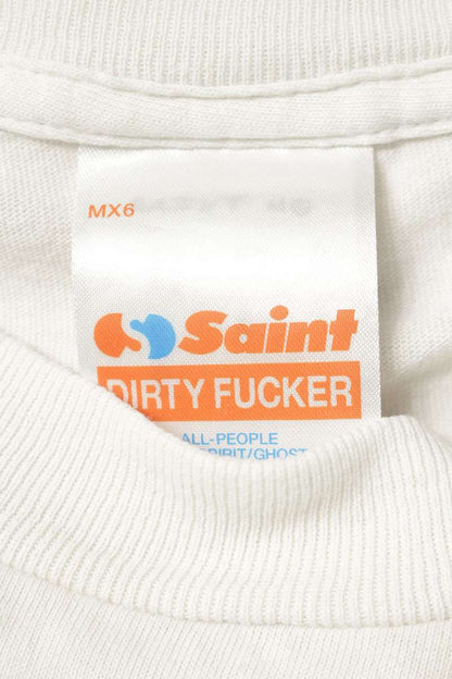 Saint Michael 25SS FREAKS Print T-Shirt Size L