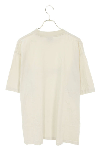 Balenciaga Logo Print T-Shirt Beige Size S