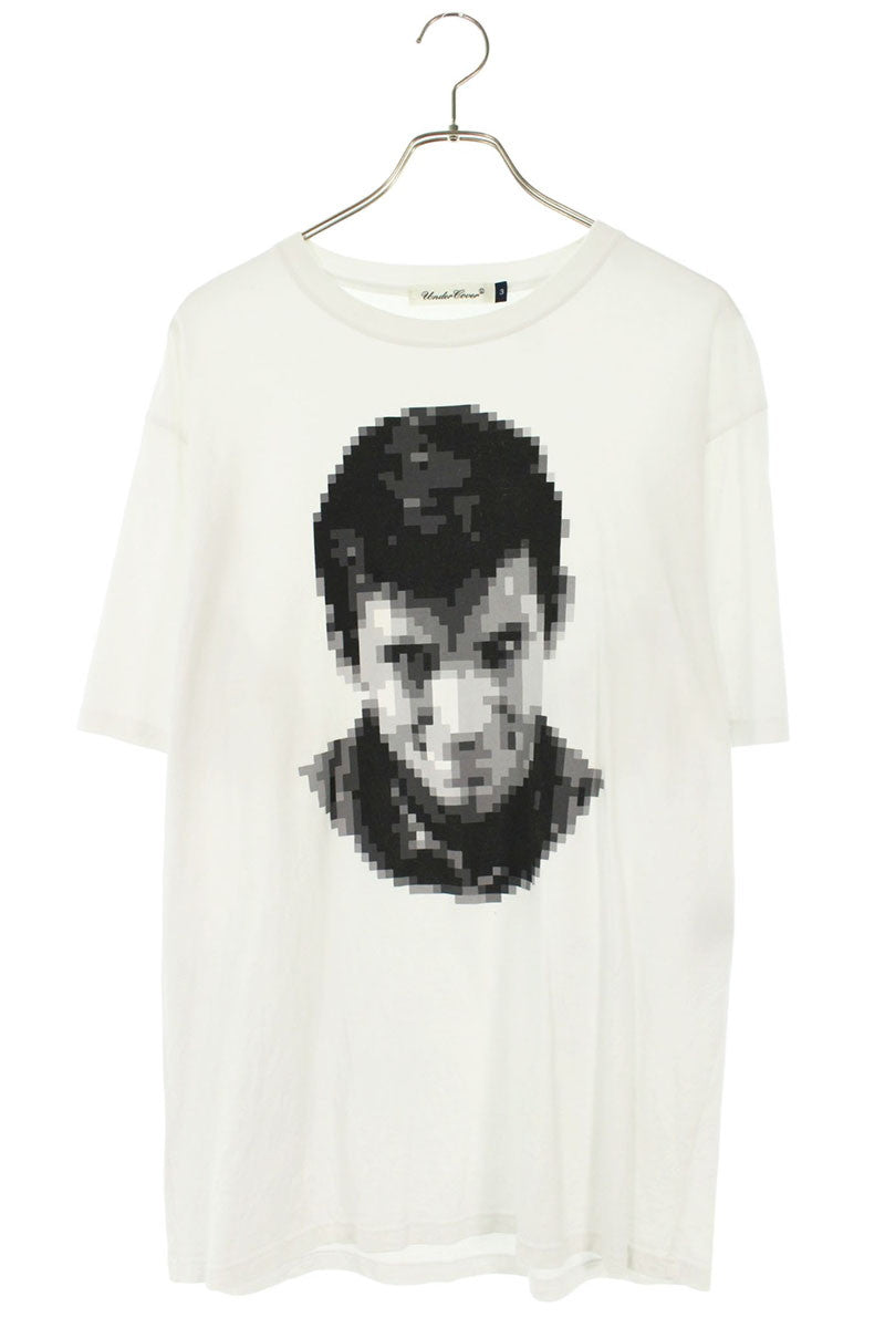 UNDERCOVER 23AW Pixelated Face T-Shirt White Size L