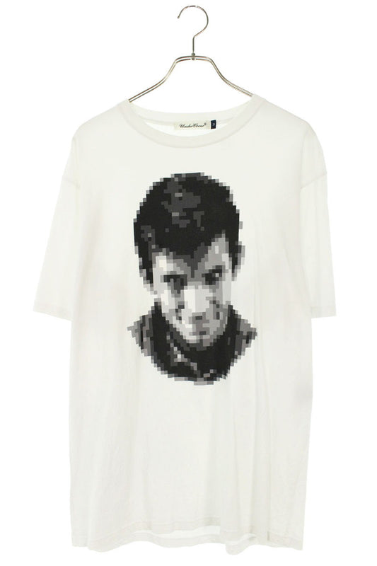 UNDERCOVER 23AW Pixelated Face T-Shirt White Size L