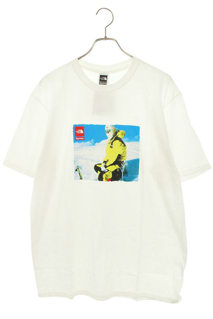 Supreme x The North Face 18AW Expedition S S Tee T-Shirt White Size L