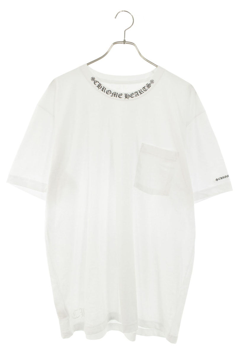 Chrome Hearts Logo Print T-Shirt White Size XL