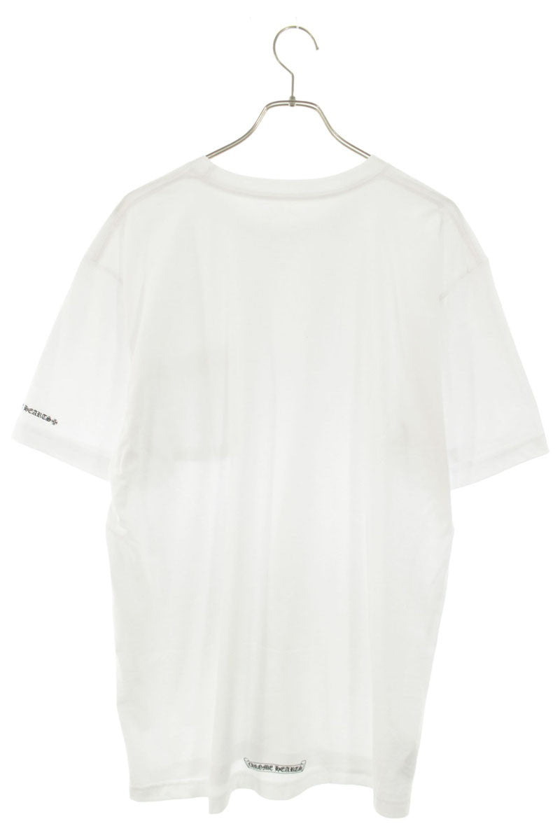 Chrome Hearts Logo Print T-Shirt White Size XL