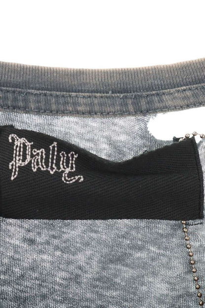 Paly Hollywood MAIDSTONE TEE Distressed Print Grey Size L