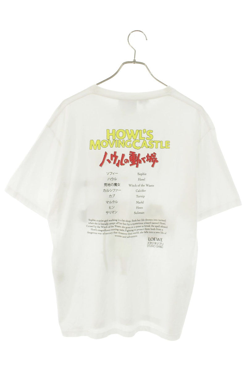 LOEWE Character Print Cotton T-Shirt White Size M