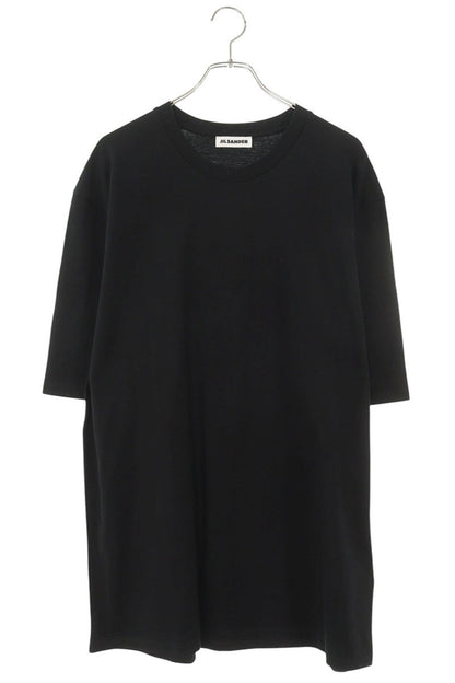 JILSANDER Back Logo Print Crewneck T-Shirt Black Size XL