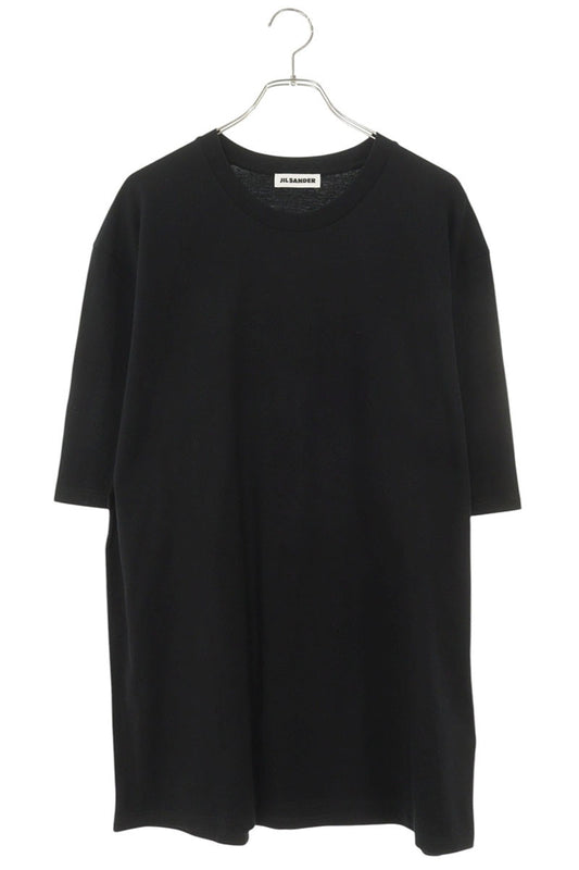 JILSANDER Back Logo Print Crewneck T-Shirt Black Size XL