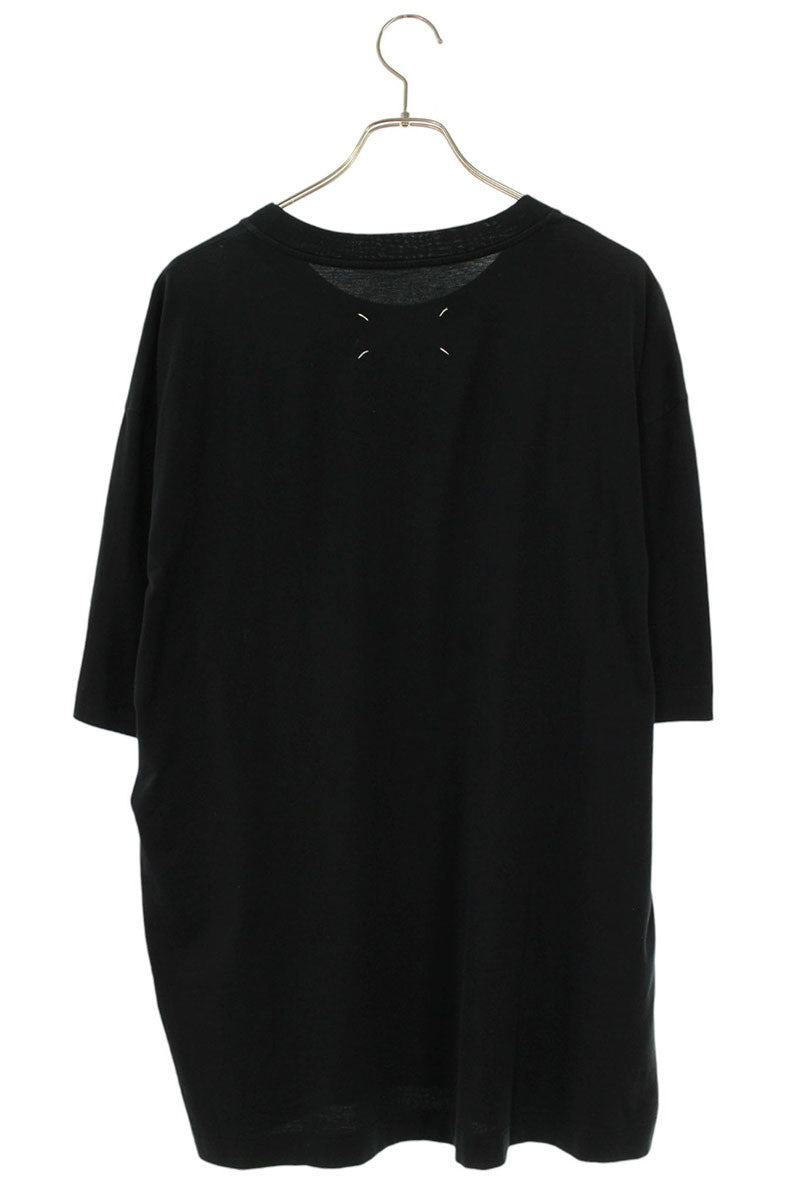 Maison Margiela Calendar Logo Print T-Shirt Black Size 46