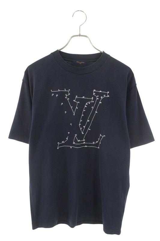 Louis Vuitton LV Print T-Shirt Blue Size L