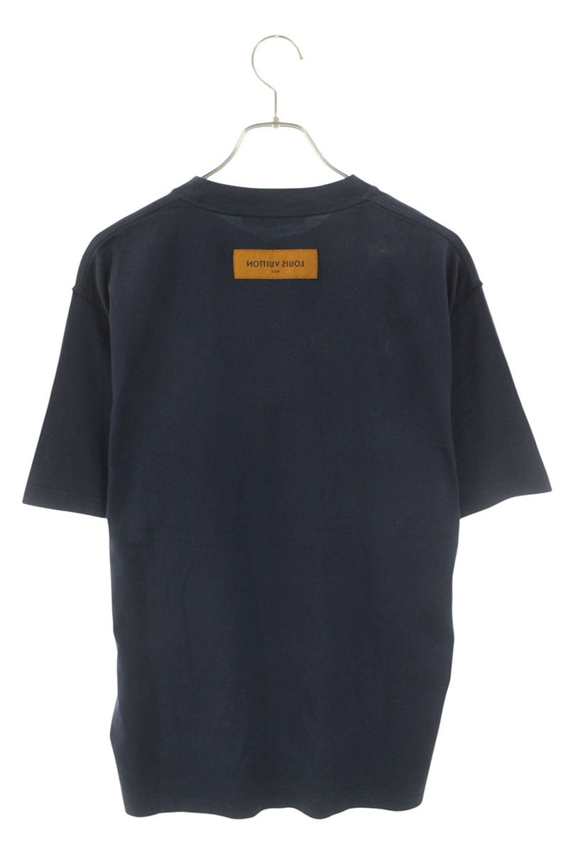 Louis Vuitton LV Print T-Shirt Blue Size L