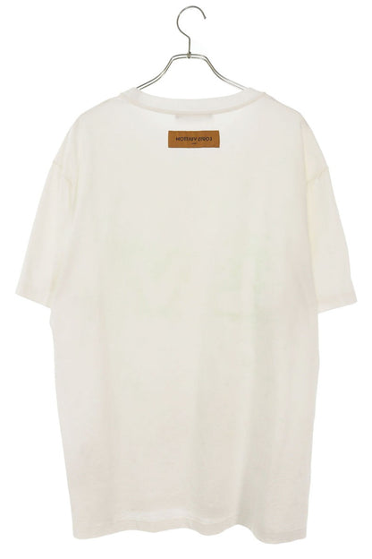 LOUISVUITTON LV Spread Embroidered Tee White Size 4L