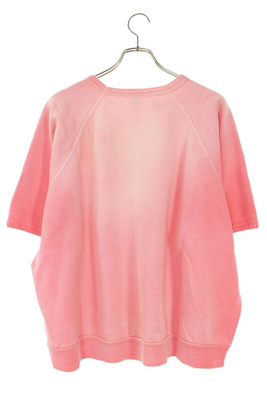 Bape x Saint Michael 26SS Front Print Sweatshirt Pink Size XL