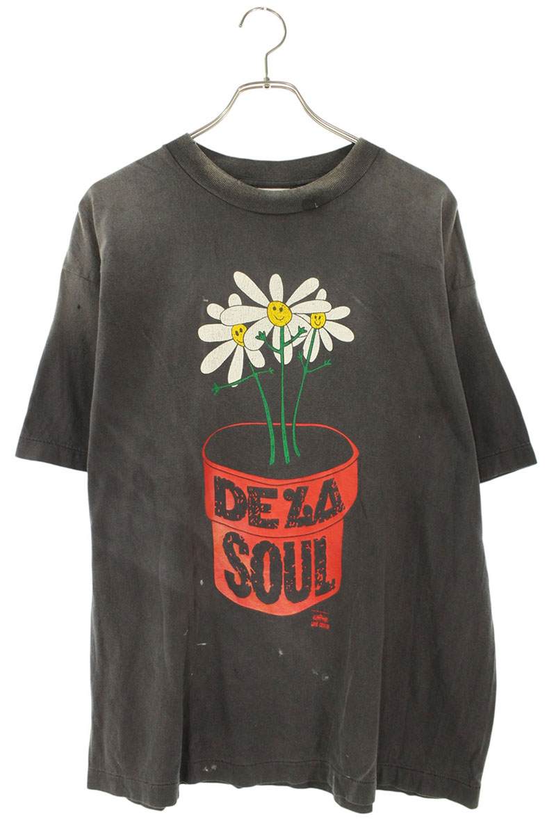 Saint Michael 25AW Vintage T-Shirt Black Size L