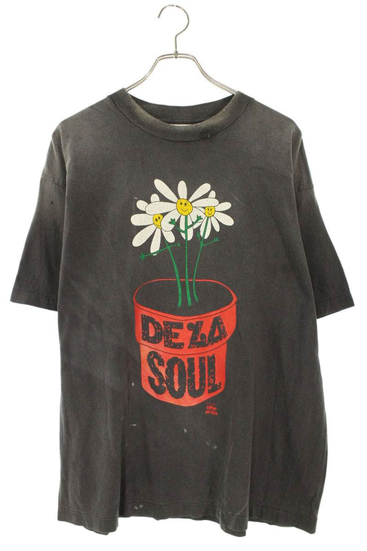 Saint Michael 25AW Vintage T-Shirt Black Size L
