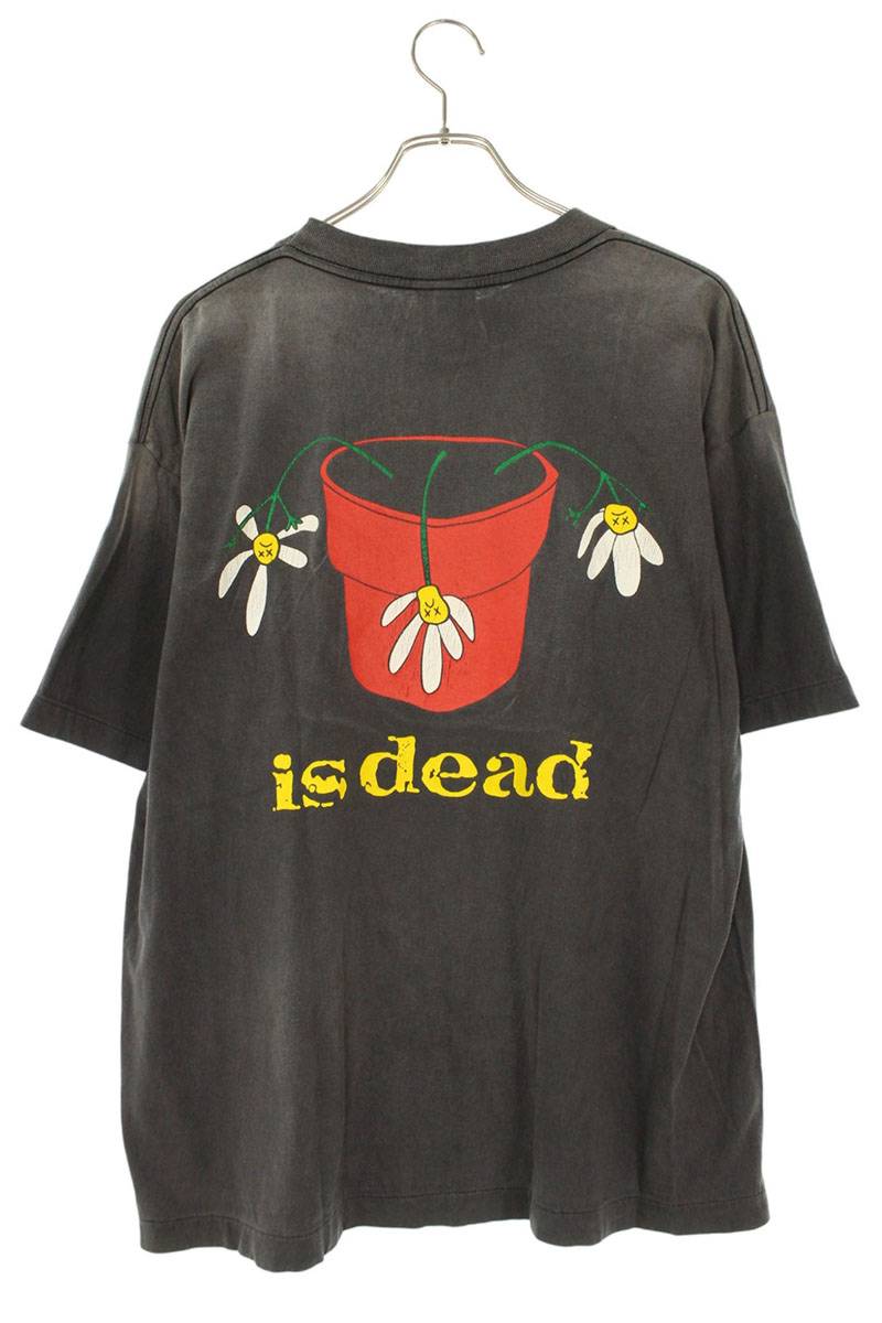 Saint Michael 25AW Vintage T-Shirt Black Size L