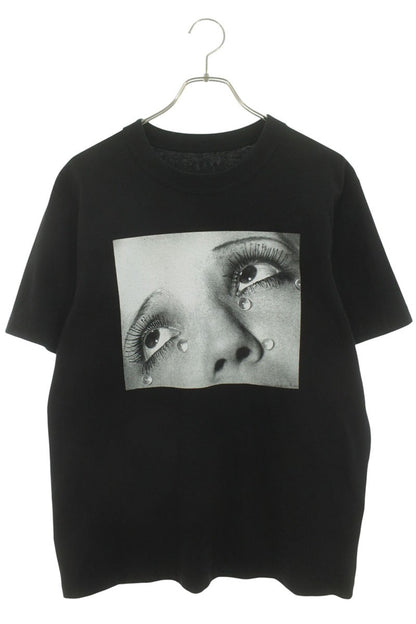 Sacai 25AW Print T-Shirt Black Cotton Size M