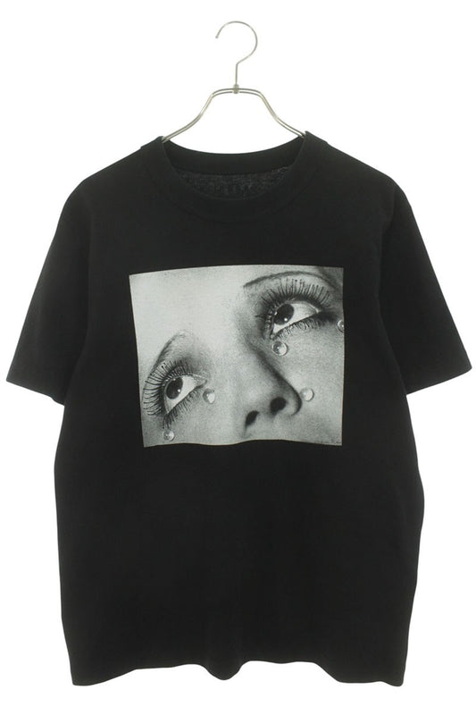Sacai 25AW Print T-Shirt Black Cotton Size M