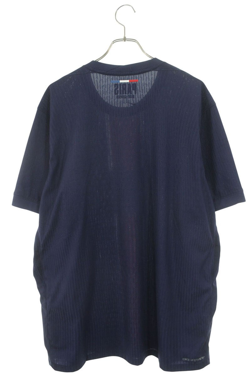 NIKE PSG Soccer Jersey T-Shirt Navy Size XXL