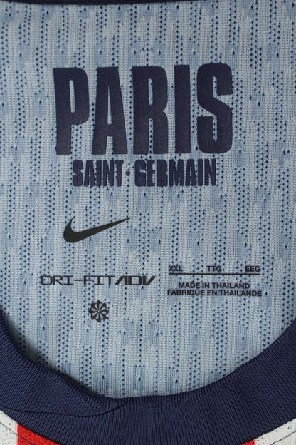 NIKE PSG Soccer Jersey T-Shirt Navy Size XXL