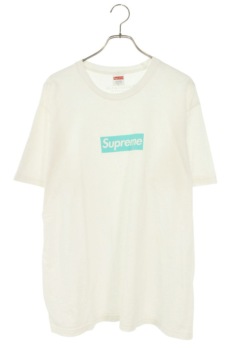 Supreme x Tiffany & Co. 21AW Box Logo Tee T-Shirt Size L