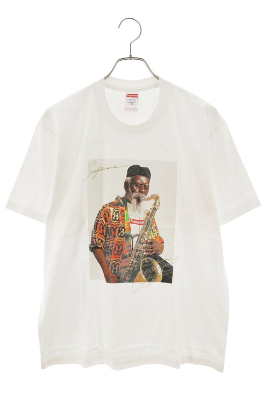 Supreme 20AW Pharoah Sanders Tee Print T-Shirt White Size M