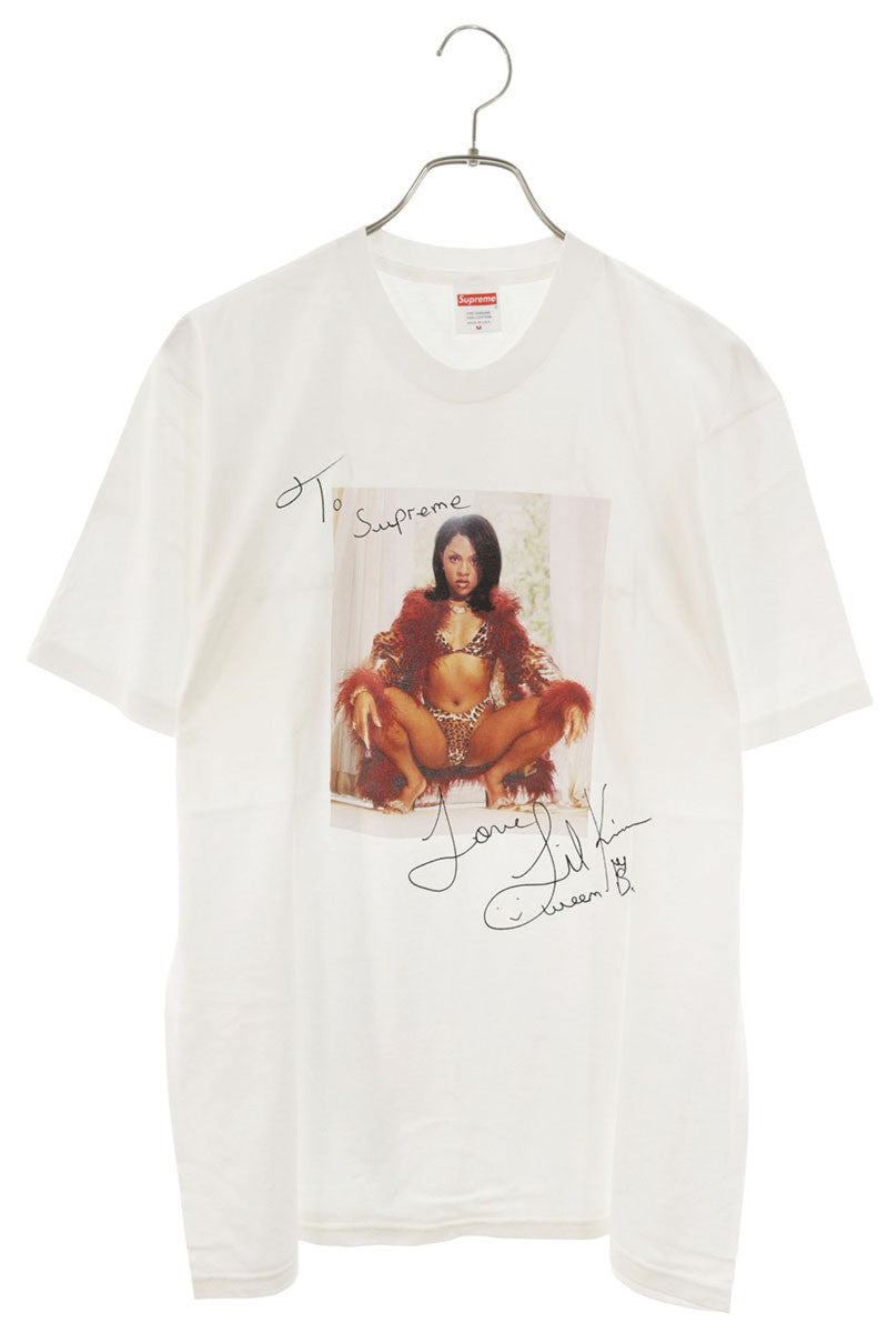 Supreme 22SS Lil Kim Tee Print T-Shirt White Size M