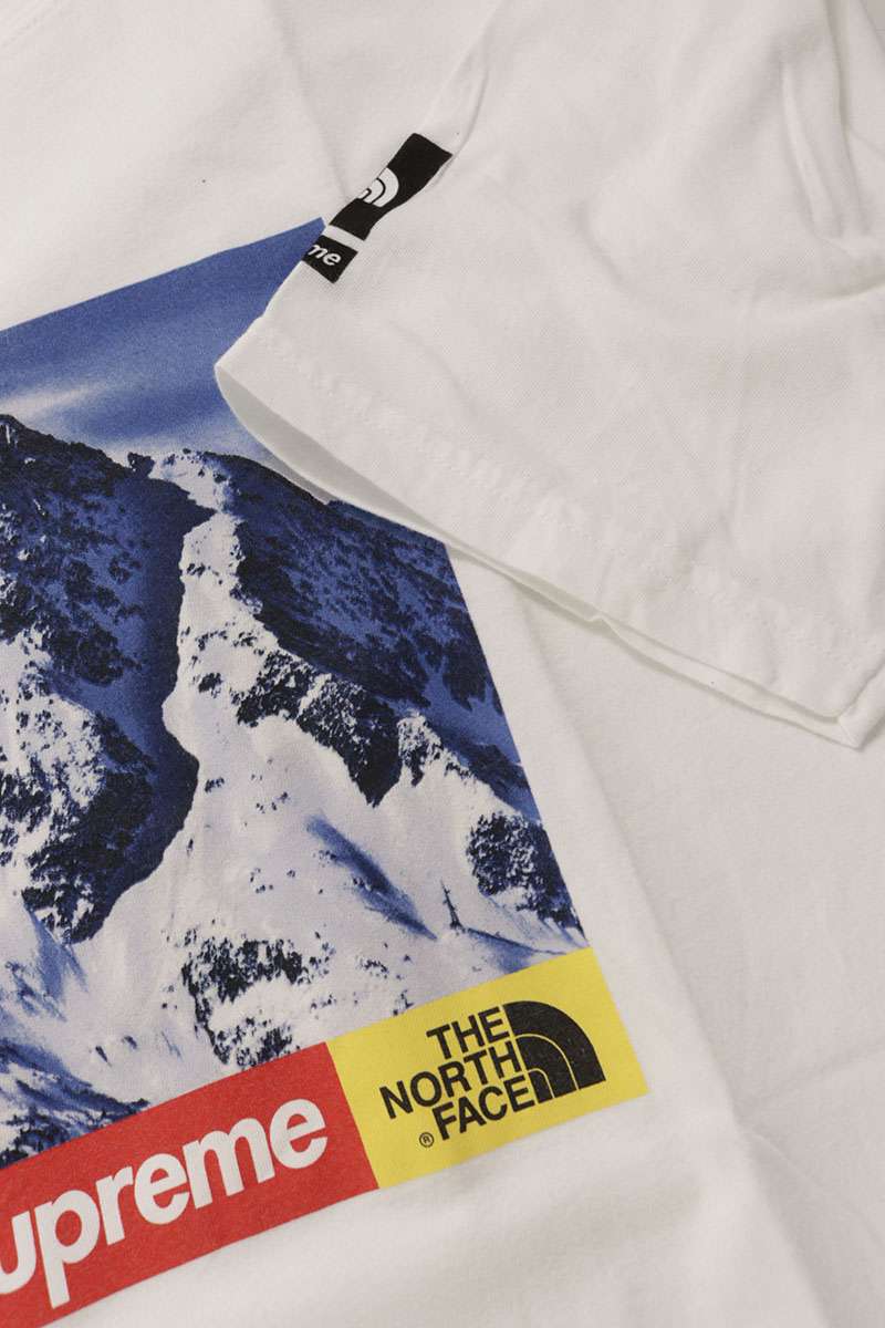 SUPREME x TNF 17AW Mountain Tee Multi Size S