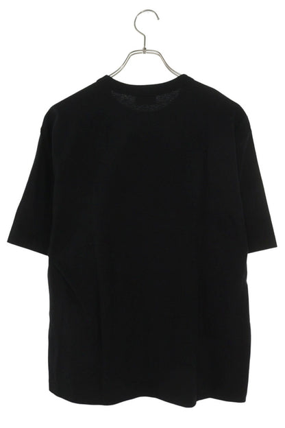 kolor Graphic Print Cotton T-Shirt Black Size S