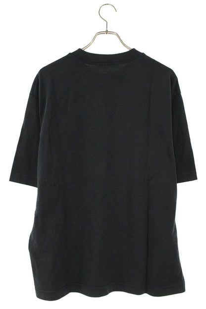 ACNE STUDIOS Logo Stamp Print T-Shirt Black Size S