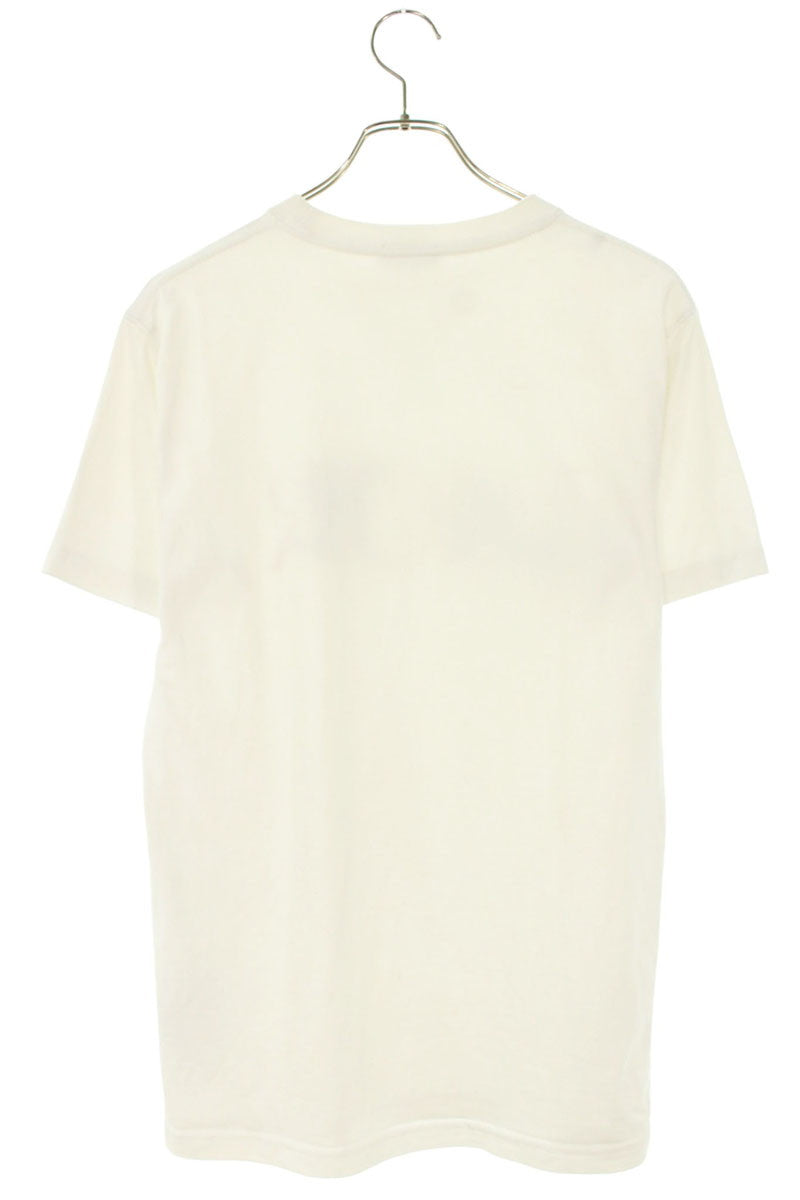 DIOR Flower Logo Embroidered Crewneck T-Shirt White Size XS