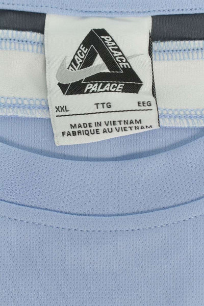 Palace x Nike 26SS Jersey T-Shirt Light Blue Poly Size XXL