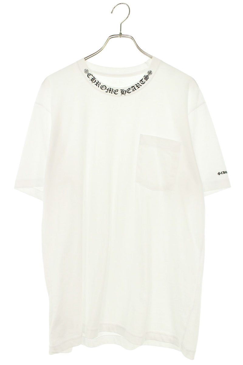 Chrome Hearts Logo Print T-Shirt White Size L