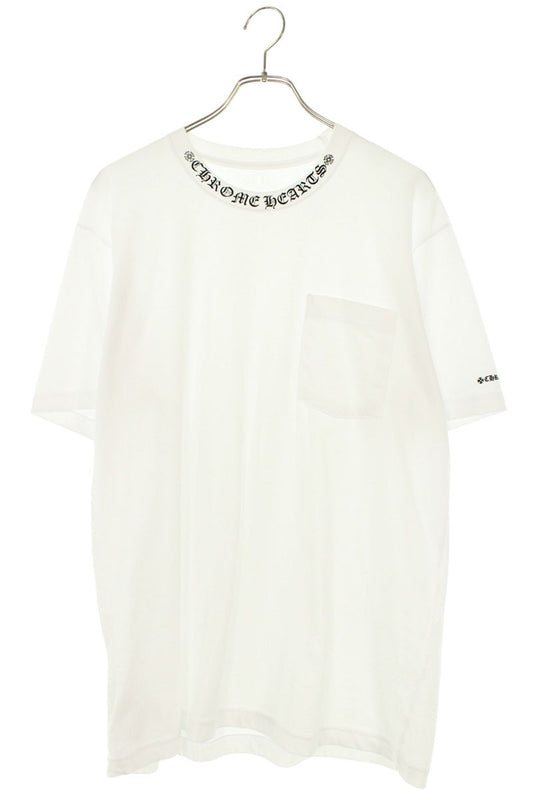 Chrome Hearts Logo Print T-Shirt White Size L
