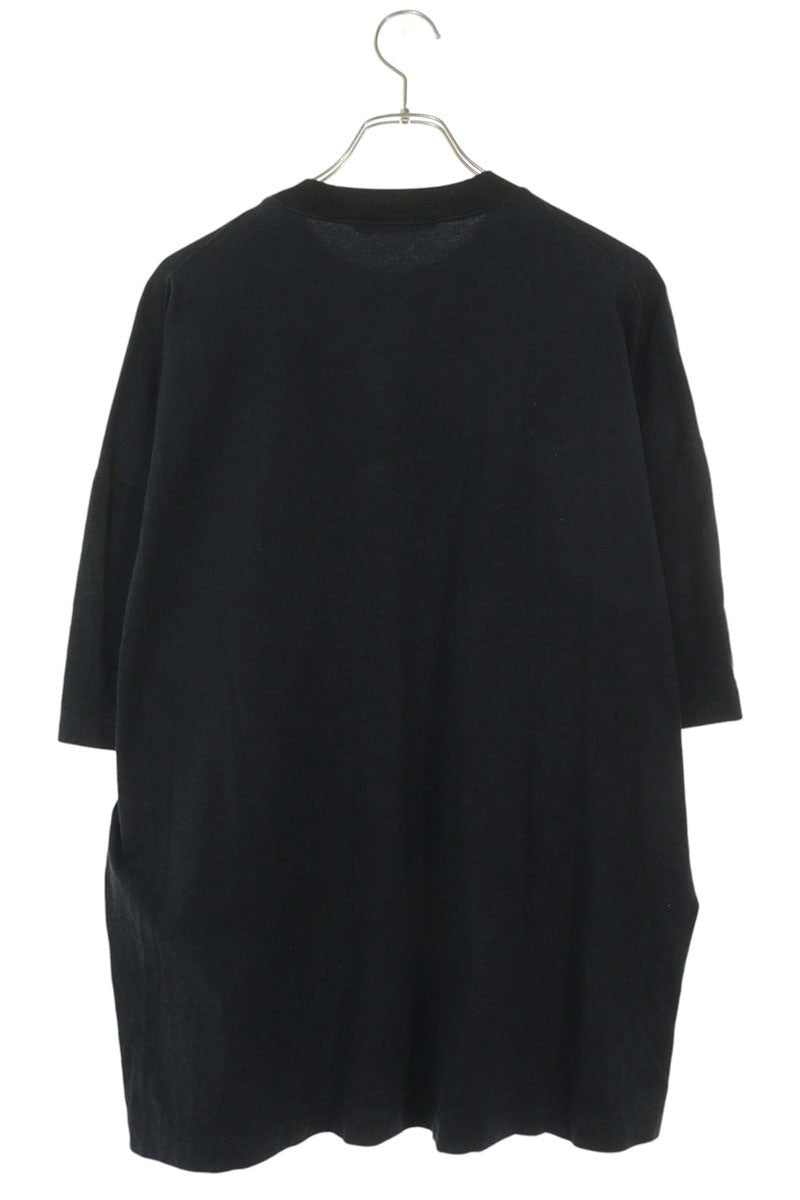 ALMOSTBLACK 24SS Cotton T-Shirt Black Size M