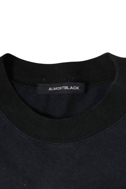 ALMOSTBLACK 24SS Cotton T-Shirt Black Size M