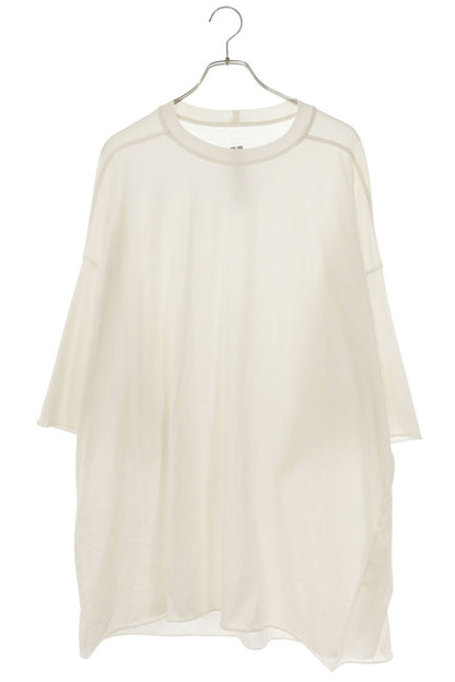 Rick Owens Cotton Oversized T-Shirt White Size XXL