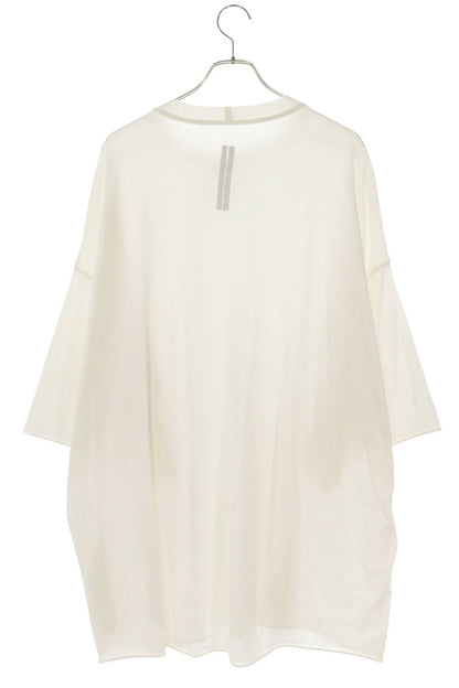 Rick Owens Cotton Oversized T-Shirt White Size XXL