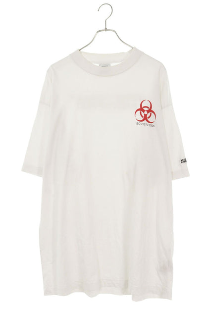 VETEMENTS Oversized Crewneck T-Shirt White Size M