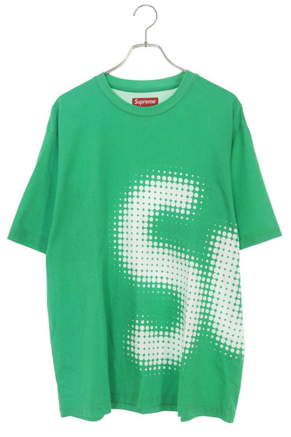 SUPREME HALF TONE S/S TOP Green Size L