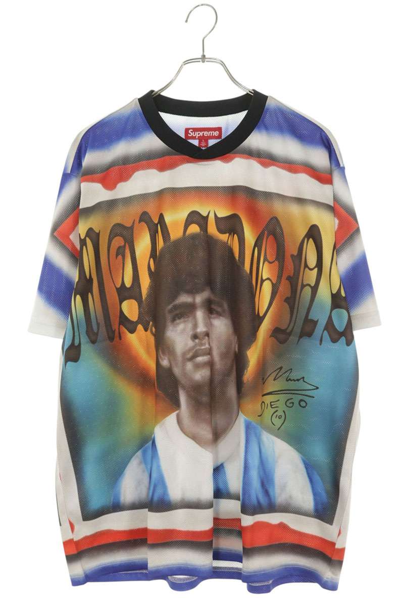 SUPREME Maradona Soccer Jersey T Multi Size L