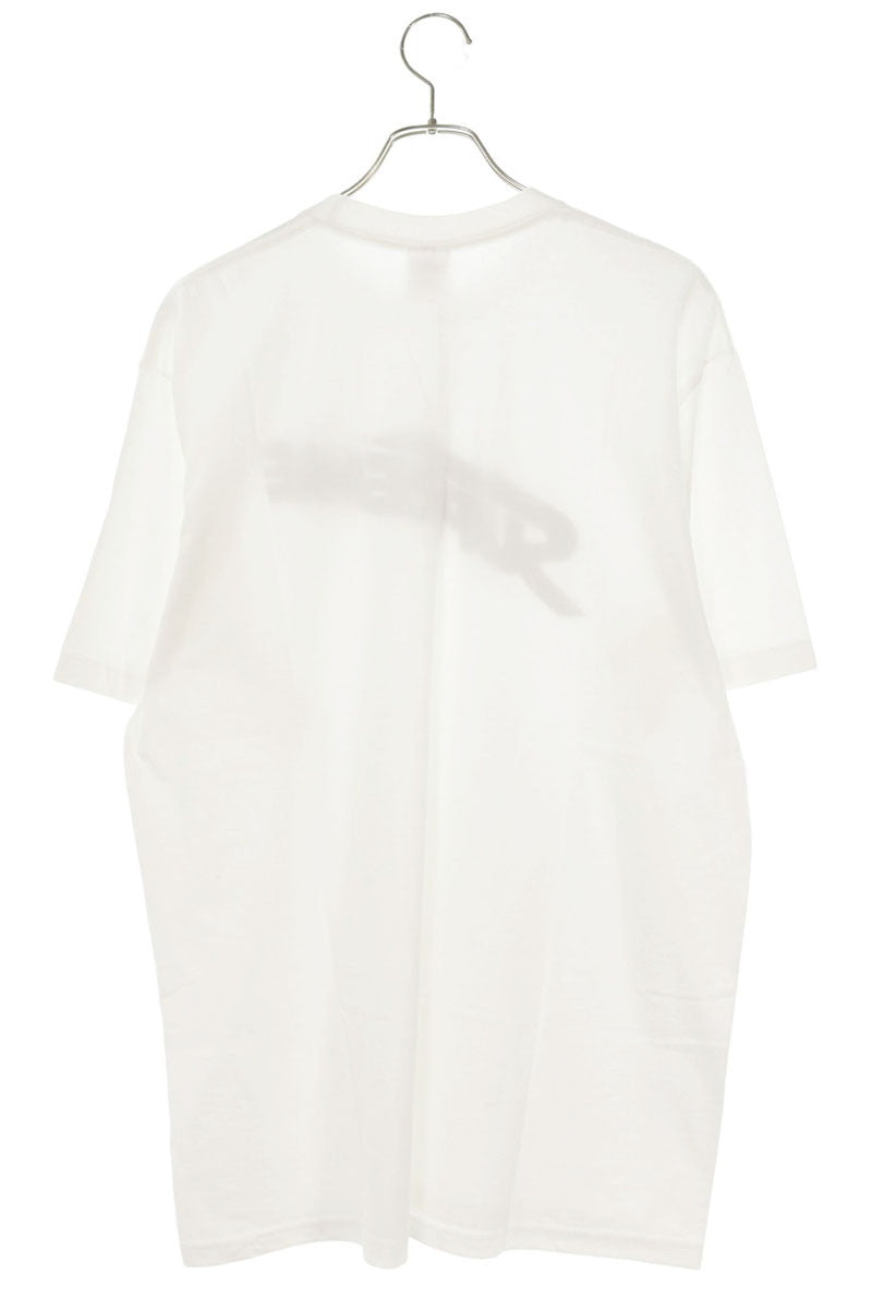SUPREME White MONT BLANC Cotton Tee Size L