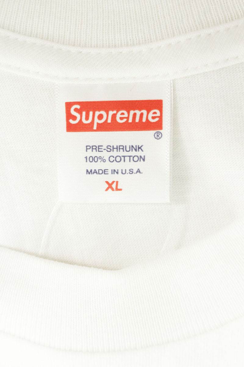 SUPREME 20SS Naomi Cotton Front Print Tee White Size XL